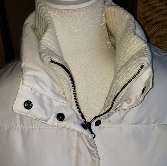 Merona | White Puff Vest - Picture 6 of 9